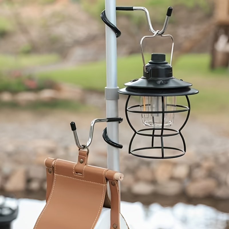 Fishing Hook Stainless Steel - Gantungan Lampu Tiang Tenda Portabel dari
