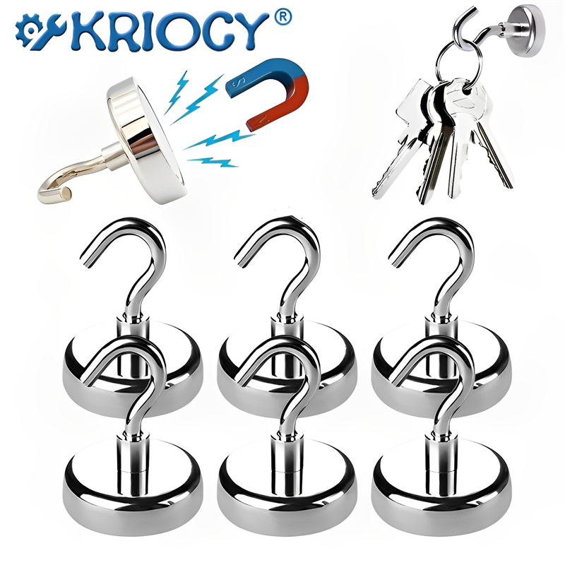 Fishing Hook Stainless Steel - Kuat bulat Neodymium Magnet kait penyelamatan