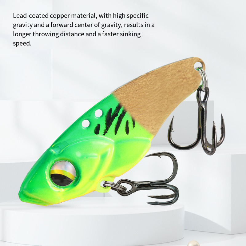 Umpan Pancing Logam VIB Getara - Fishing Hook Treble ulasan dan harga