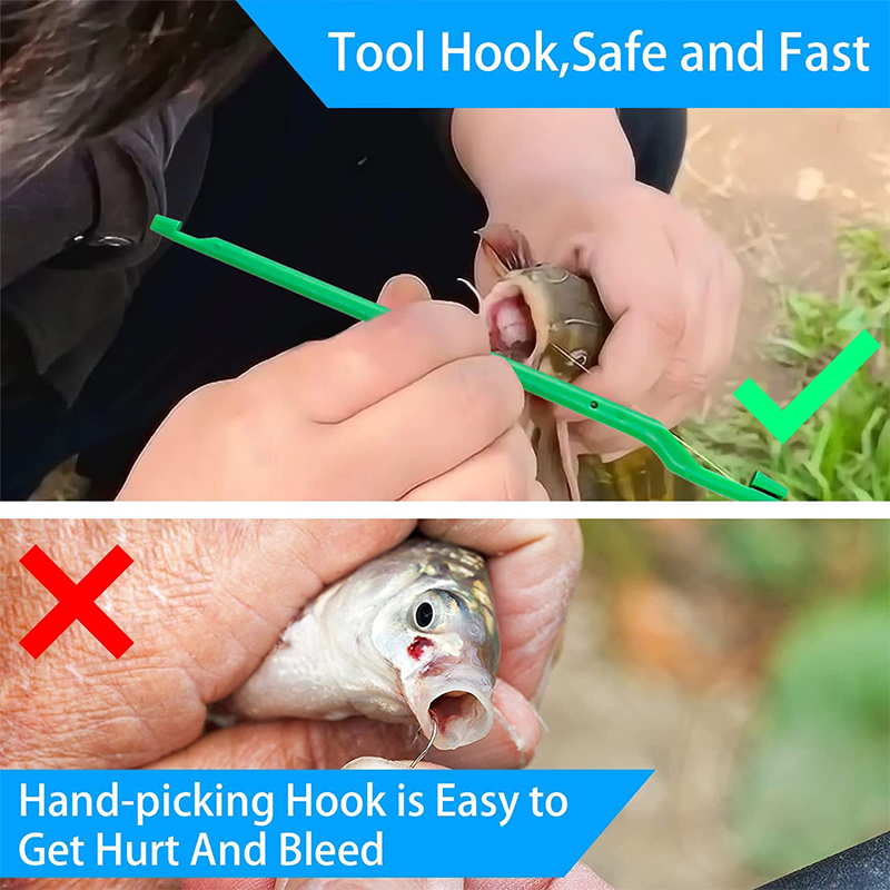 5 buah Tongkat Pemisah Kail Um - Fishing Hook Remover ulasan dan harga