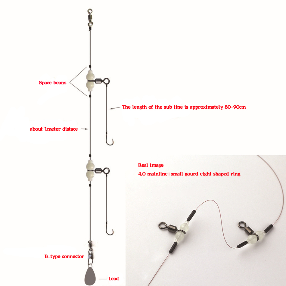 MNFT 100 buah kili-kili pancin - Fishing Hook Size ulasan dan harga