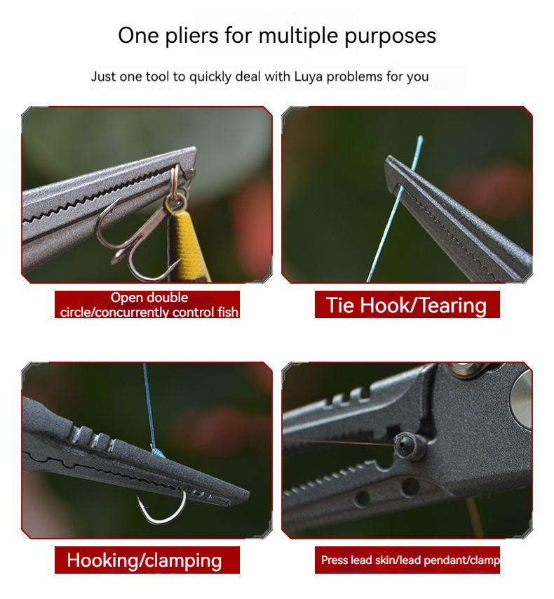 Tang Luya presisi tinggi Tang  - Fishing Hook Stainless Steel ulasan dan harga
