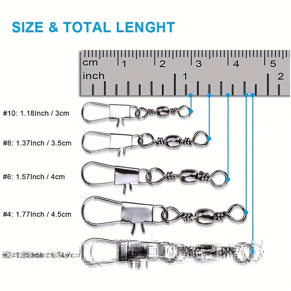 100 buah/Lot 4 #6 #8 #10 #12 # - Fishing Hook Assortment ulasan dan harga