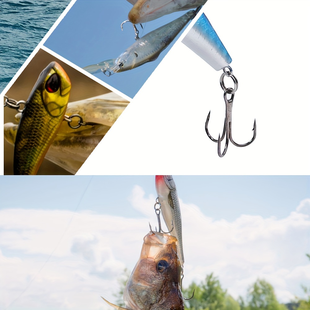 200 Buah Kail Pancing Treble H - Fishing Hook Circle ulasan dan harga