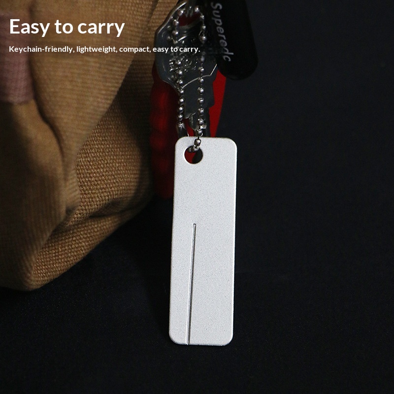 Alat Gantungan Kunci Batu Asah - Fishing Hook ulasan dan harga