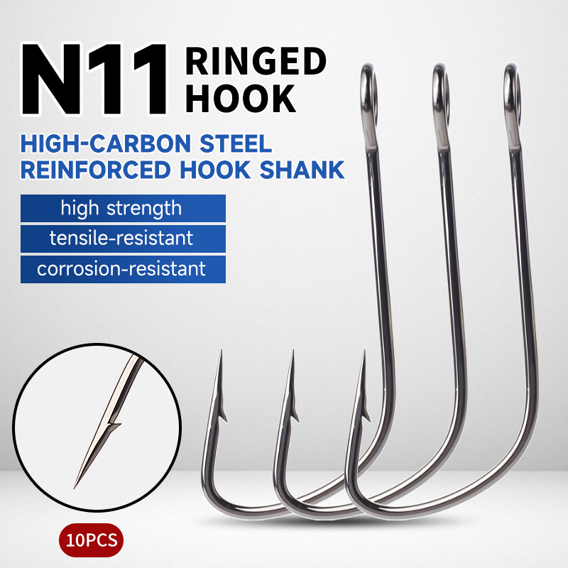 Benua super 2 # -12 #   10 Bua - Fishing Hook Offset ulasan dan harga